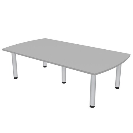 Skutchi Designs 45.25 in W, 84 in L, 29 in H, Engineered Wood Top, Grey HAR-AREC-46X84-PT-01